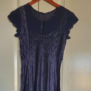 Beautiful super lightweight midi dress - midnight